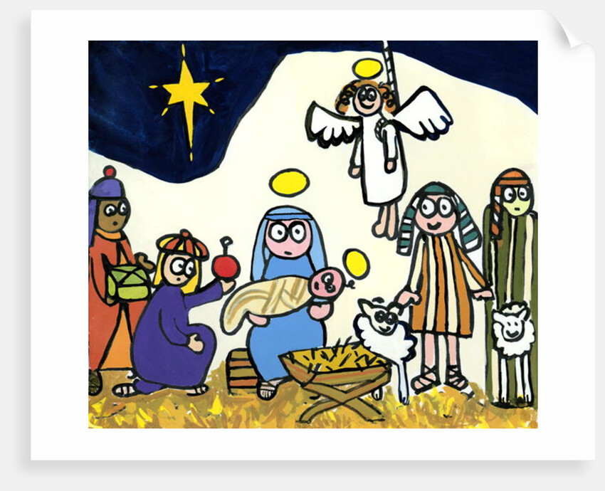 Children's School Nativity Play, 2004 by Jane Freeman