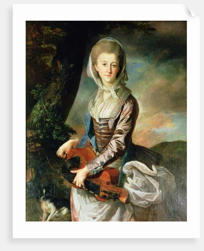 Miss Anne Gore as a Savoyarde, 1774 by Johann Zoffany