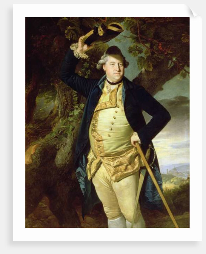 Portrait of George Nassau, 3rd Earl Cowper by Johann Zoffany