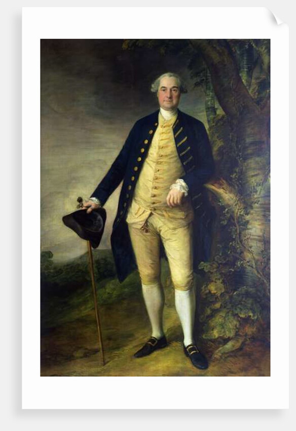 Portrait of William Hall, 2nd Viscount Gage by Thomas Gainsborough