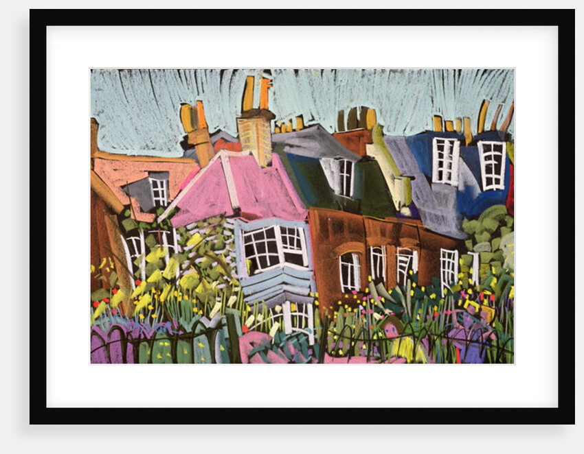 Relaxing in the Herb Garden, Greenwich Park, London by Frances Treanor