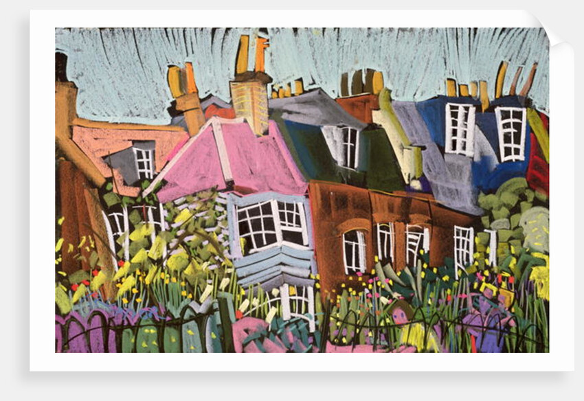 Relaxing in the Herb Garden, Greenwich Park, London by Frances Treanor