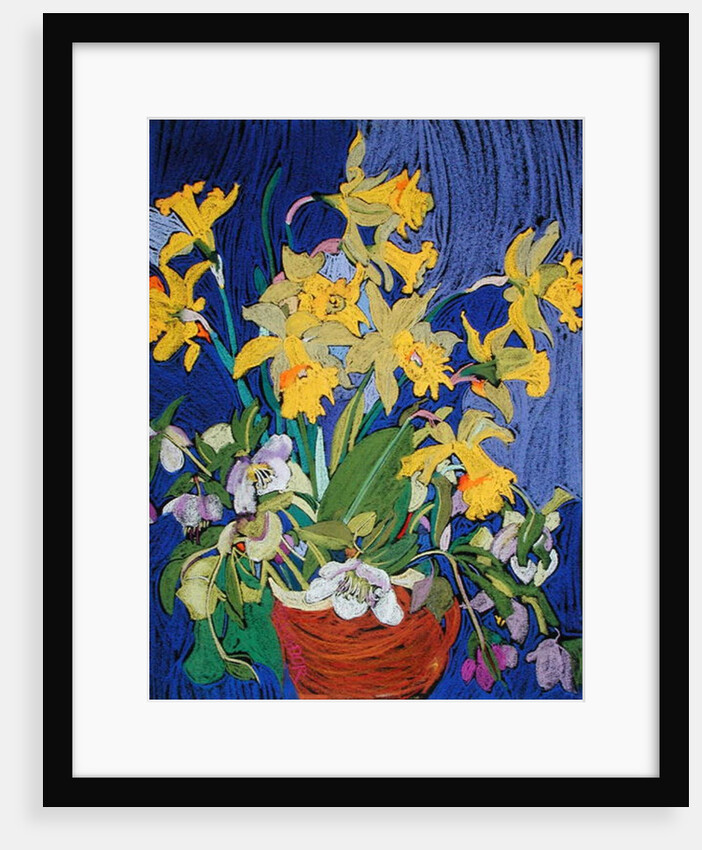 Daffodils with Jug by Frances Treanor
