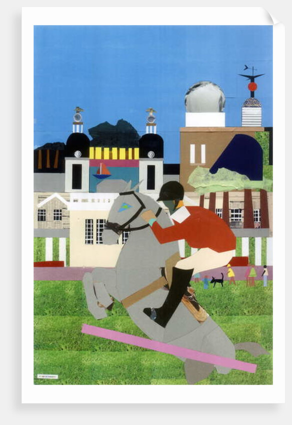 Olympic Equestrian Event in Greenwich Park, 2012 by Frances Treanor