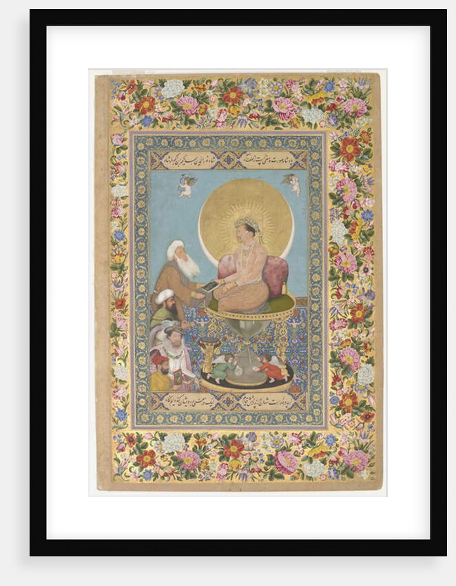 Jahangir Preferring a Sufi Shaikh to Kings by Bichtir Bichtir