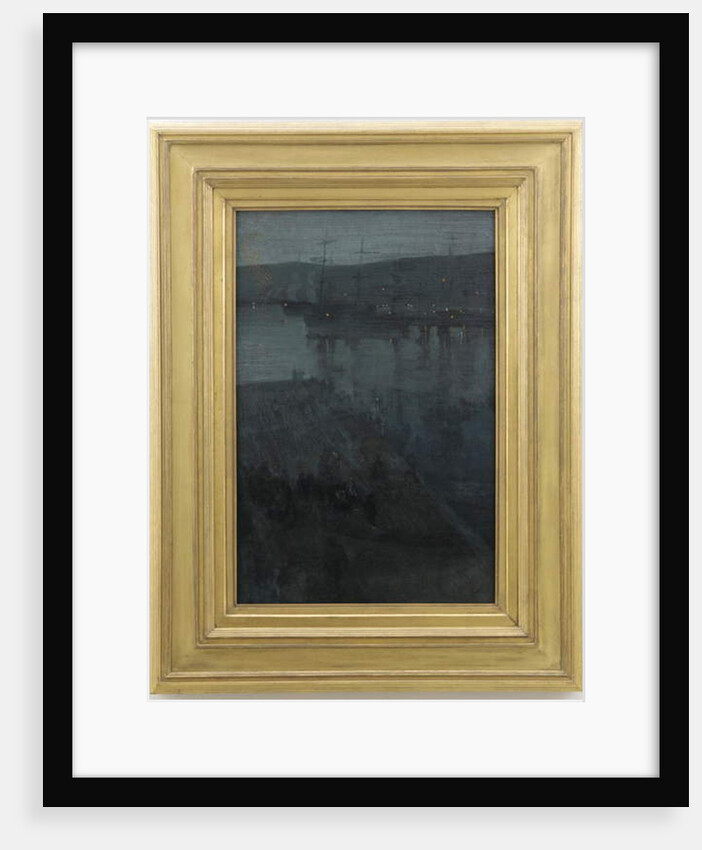 Nocturne in Blue and Gold: Valparaiso, c.1874 by James Abbott McNeill Whistler