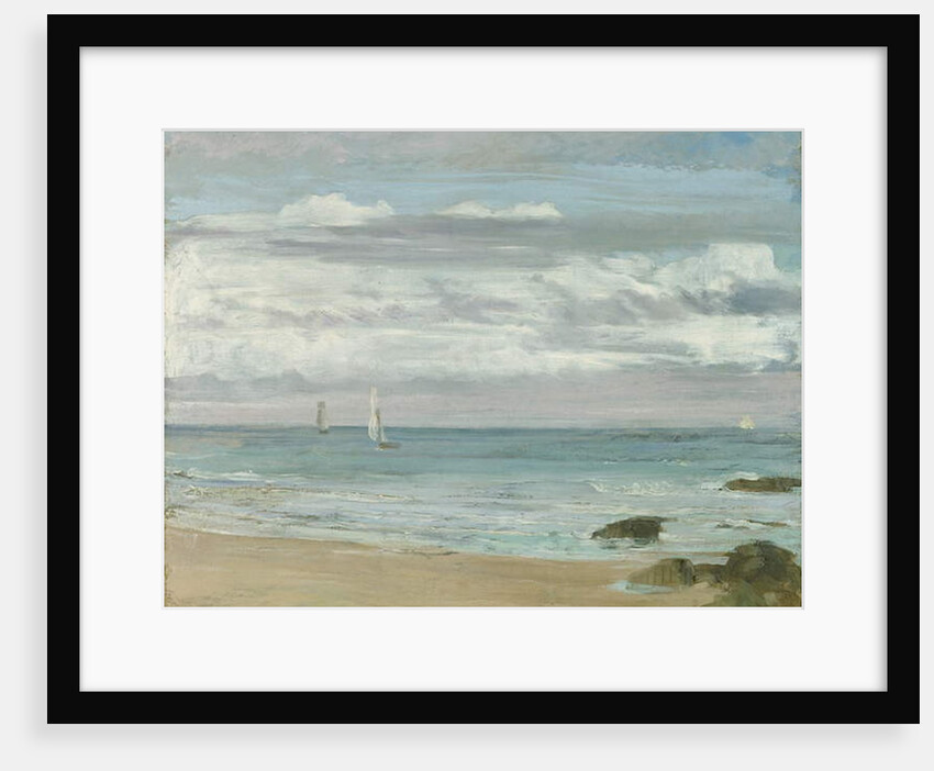 Blue and Silver: Trouville, c.1865 by James Abbott McNeill Whistler