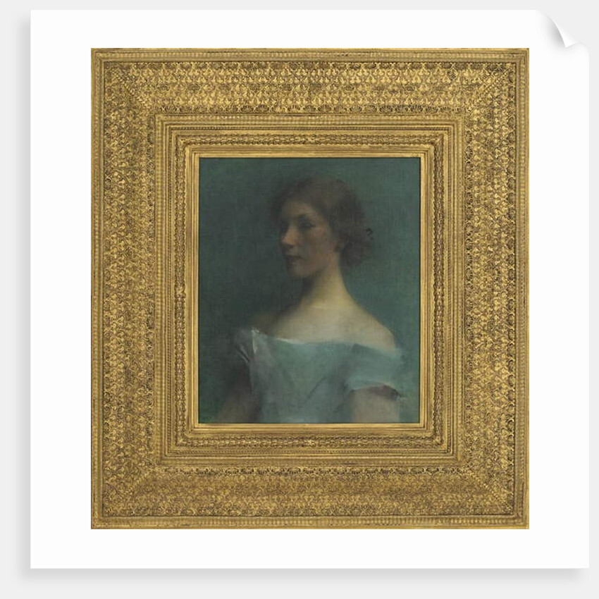 Portrait in Blue, 1898 by Thomas Wilmer Dewing