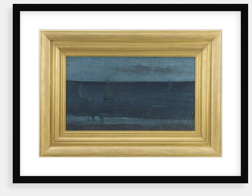 Nocturne: Blue and Silver - Bognor, 1871-76 by James Abbott McNeill Whistler