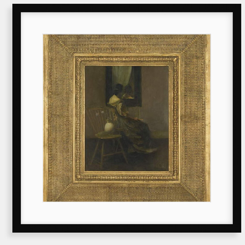 The Mirror, 1907 by Thomas Wilmer Dewing