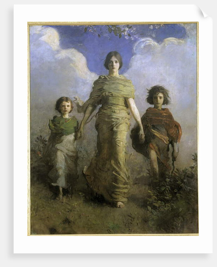 A Virgin by Abbott Handerson Thayer