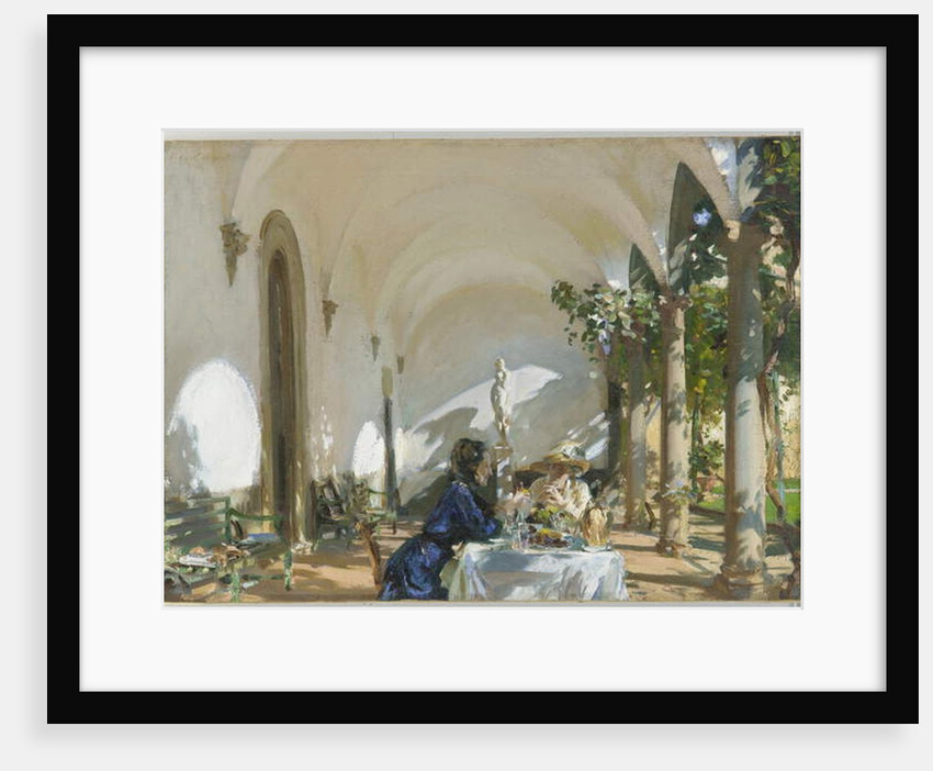 Breakfast in the Loggia, 1910 by John Singer Sargent