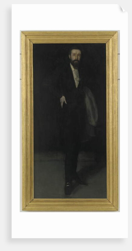 Arrangement in Black: Portrait of F.R. Leyland, c.1870 by James Abbott McNeill Whistler