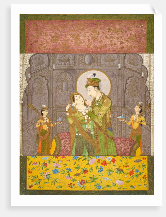 A prince and his consort, c.1790 by Indian School