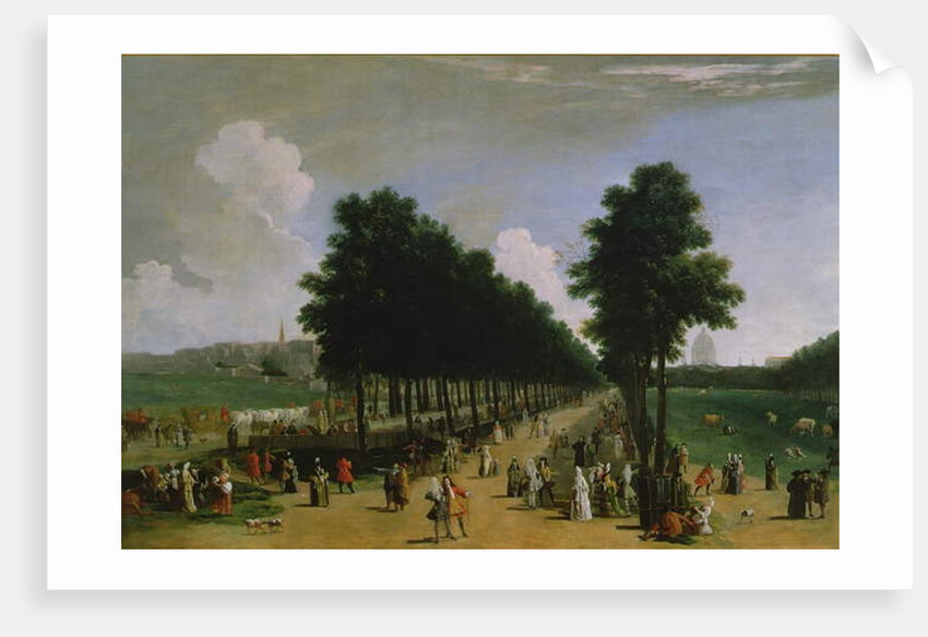 View of the Mall and St. James's Park by Marco Ricci