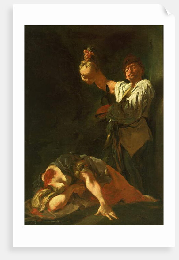 The Beheading of St. Eurasia by Giulia Lama