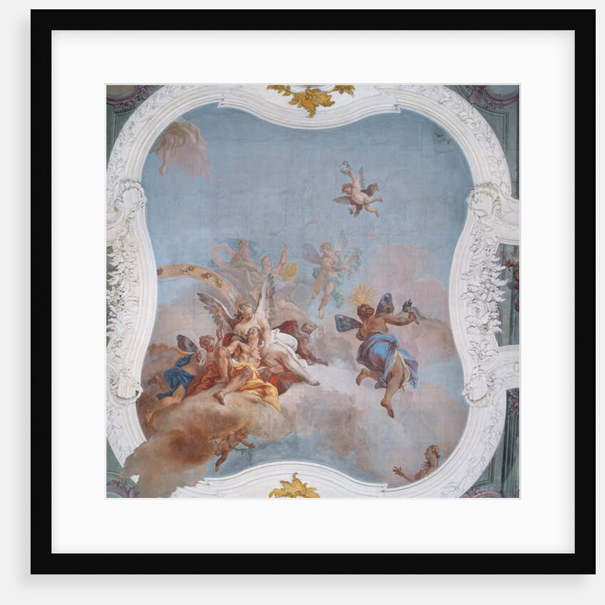 Mythological Scene with the Zodiac by Italian School