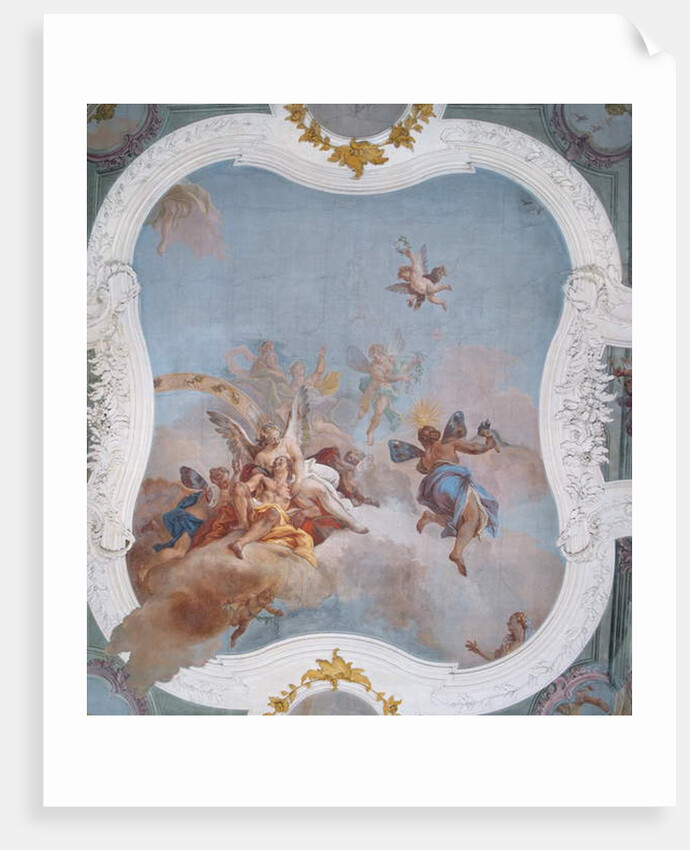 Mythological Scene with the Zodiac by Italian School