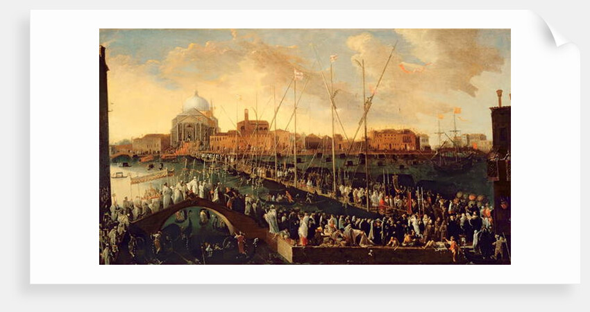 The Redentore Procession by Joseph the younger Heintz