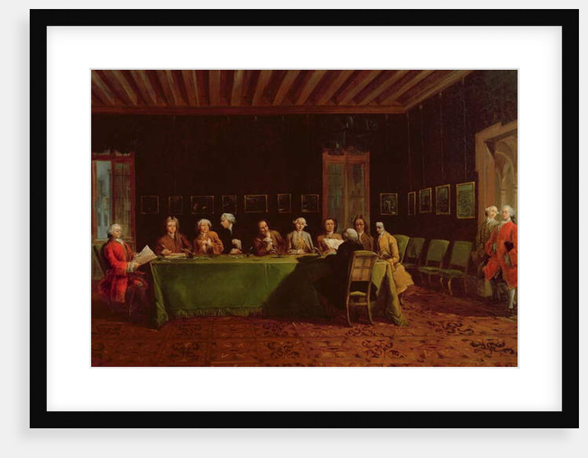 Diplomats Meeting by Francesco Guardi