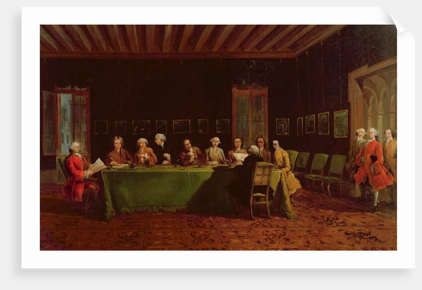 Diplomats Meeting by Francesco Guardi