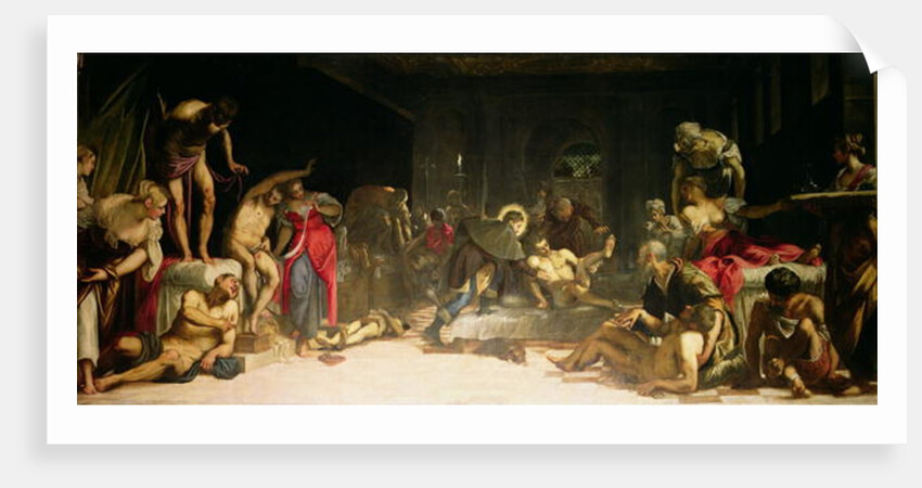 St. Roch Curing the Plague, c.1560 by Jacopo Robusti Tintoretto