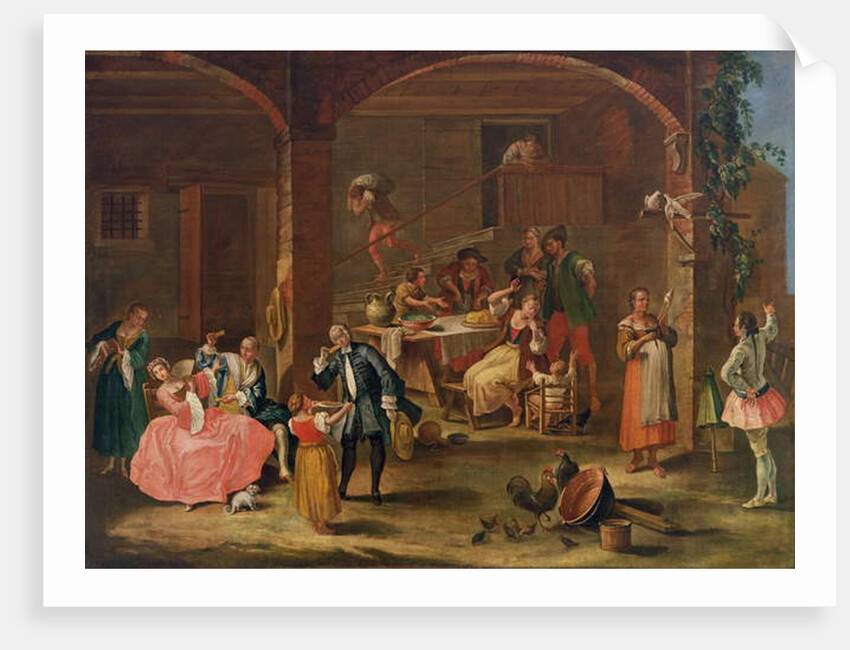 Lunch in the Country by Pietro Longhi