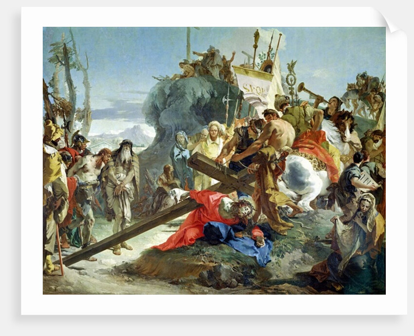 Christ on the Road to Calvary, 1749 by Giovanni Battista (1696-1770) Tiepolo