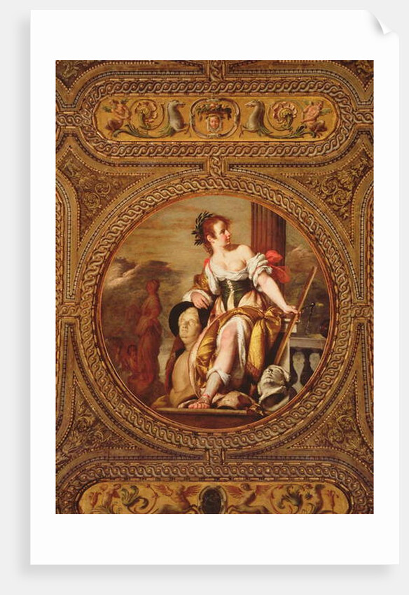 Allegory of Sculpture by Bernardo Strozzi