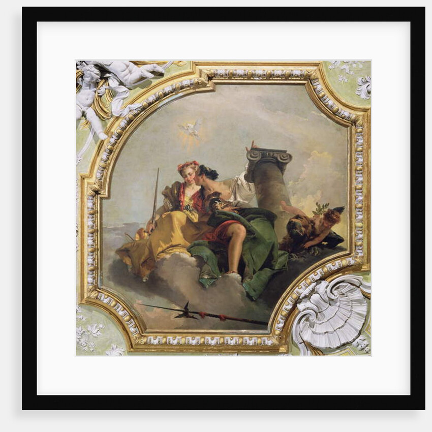 Fortitude and Justice by Giovanni Battista Tiepolo