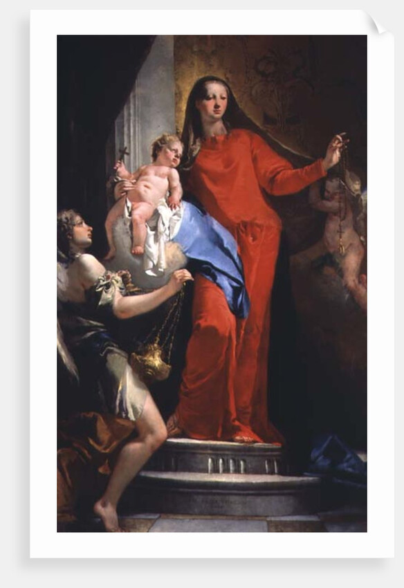 Madonna of the Rosary by Giovanni Battista Tiepolo