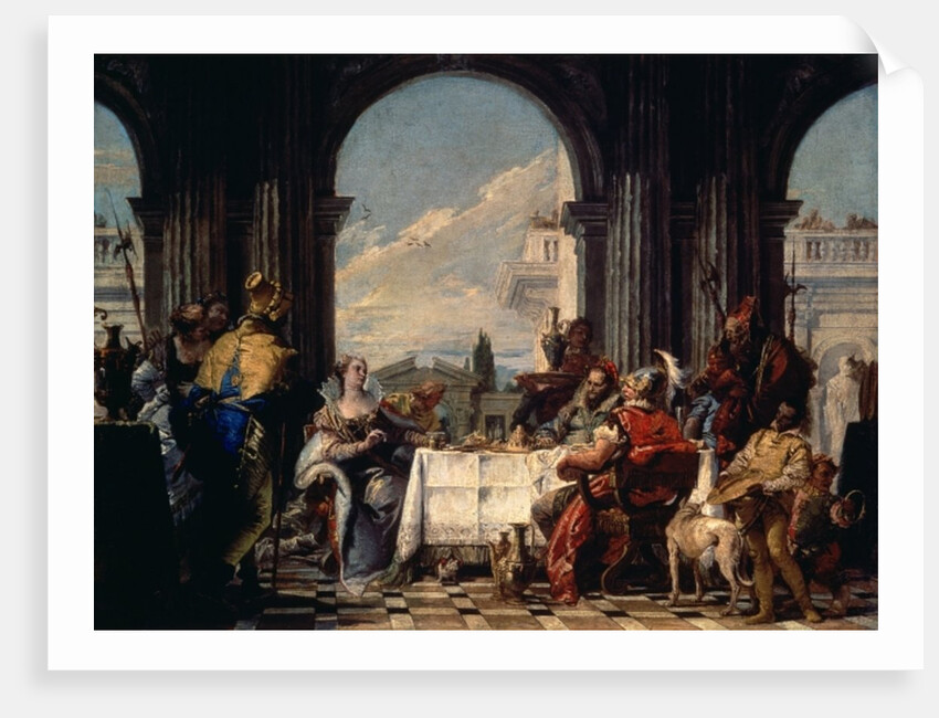 The Banquet of Anthony and Cleopatra, c.1744 by Giovanni Battista Tiepolo