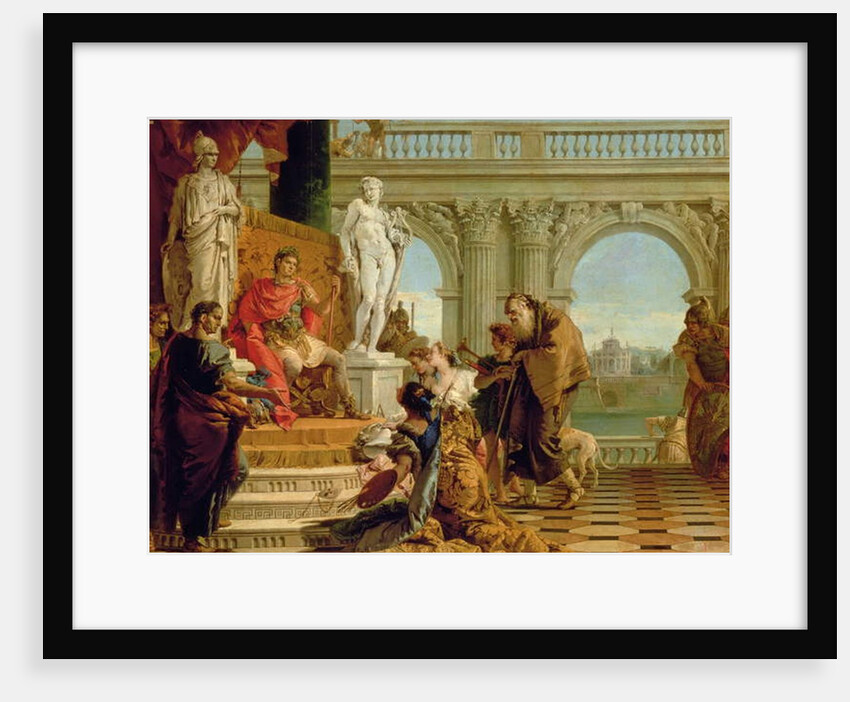 Maecenas Presenting the Liberal Arts to the Emperor Augustus c.1745 by Giovanni Battista Tiepolo