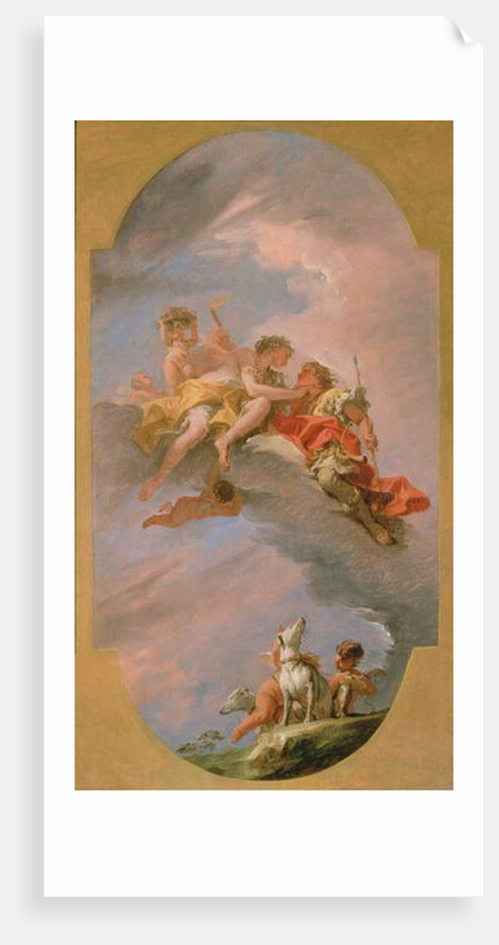 Venus and Adonis by Sebastiano Ricci