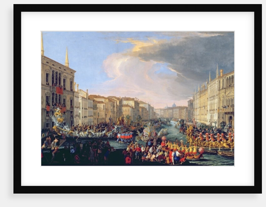 Regatta Held in Honour of Frederick VI of Denmark 1709 by Luca Carlevaris