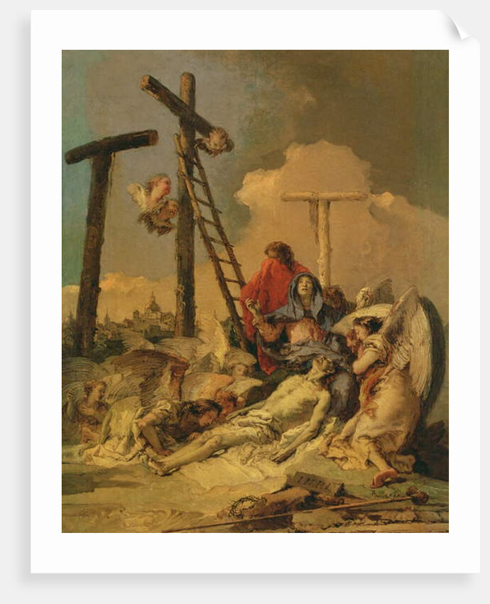 The Deposition by Giovanni Battista Tiepolo