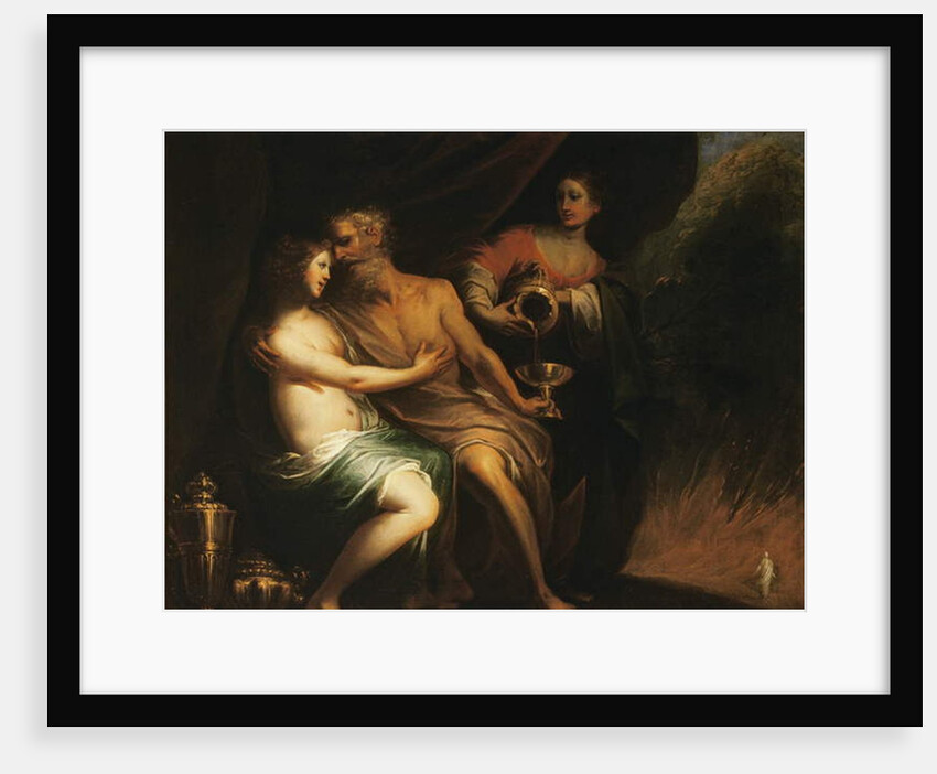 Lot and his Daughters, 17th century by Pietro Ricchi