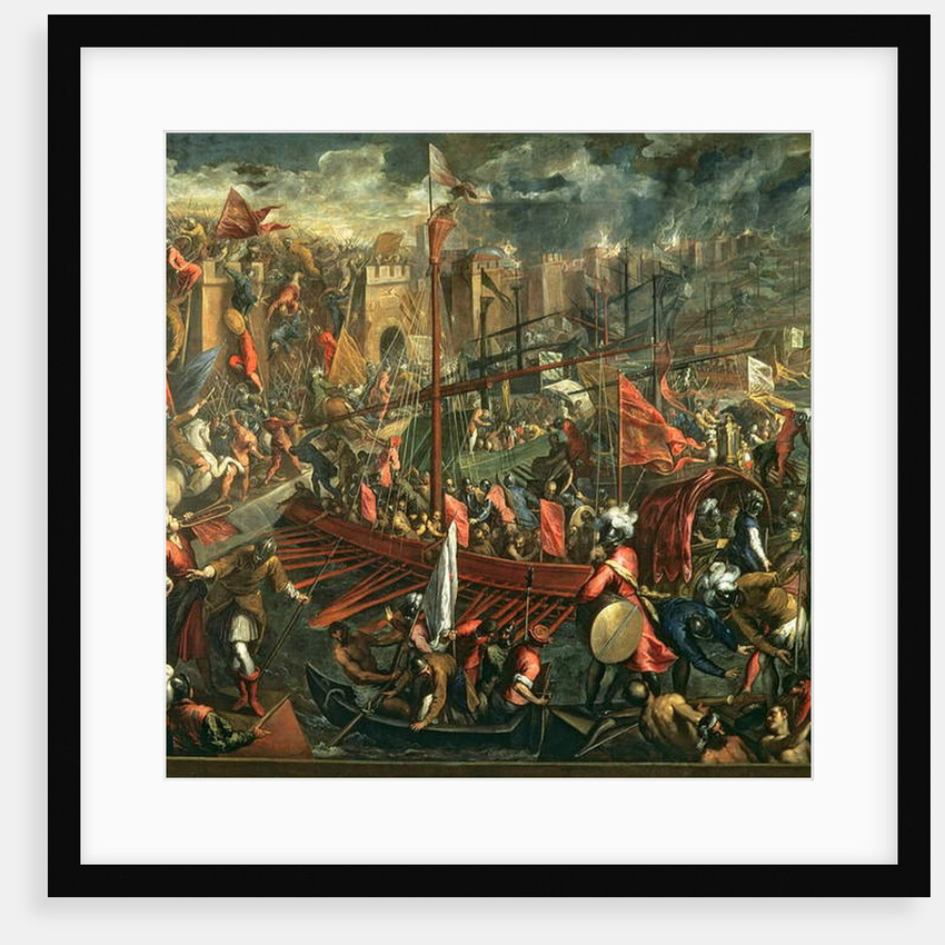 The Taking of Constantinople by Palma Il Giovane