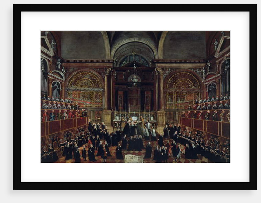 The Investiture of a Monarch in San Lorenzo by Gabriele Bella