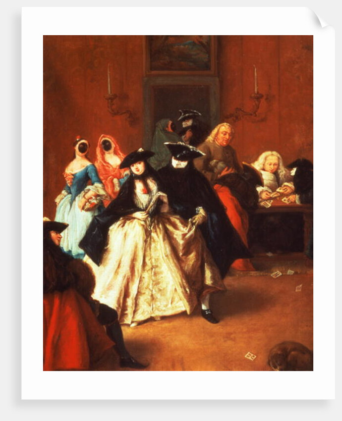 The Parlour by Pietro Longhi