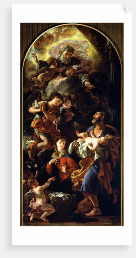 The Holy Family by Johann Karl Loth