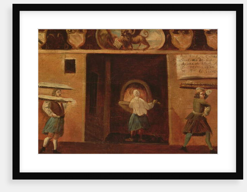 Shop Sign for Bakers and Pastry Makers by Italian School