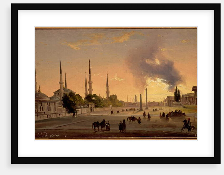 The Racecourse at Constantinople by Ippolito Caffi
