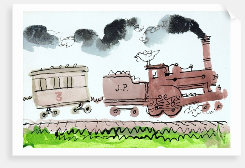 The Steam Train, Part I, 1952 by George Adamson