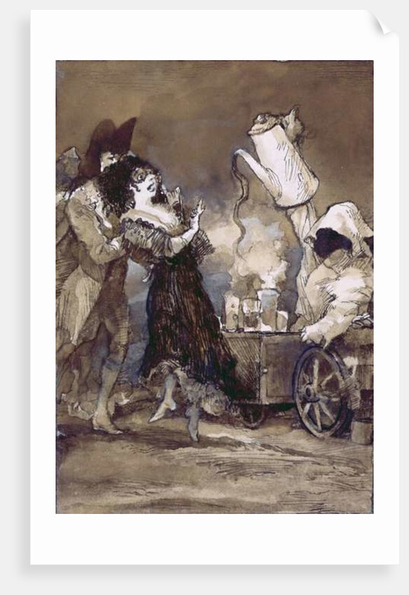 Cafe con leche caliente by George Adamson