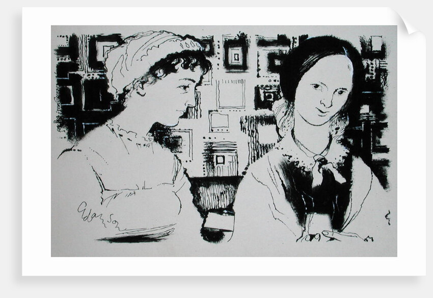 Jane Austen and Charlotte Bronte - an imaginary encounter by George Adamson