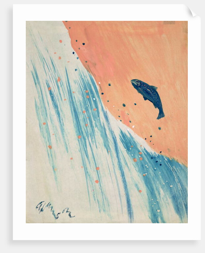 Salmon Leap by George Adamson