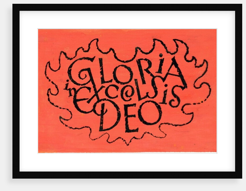 Gloria in Excelsis Deo,1970s by George Adamson