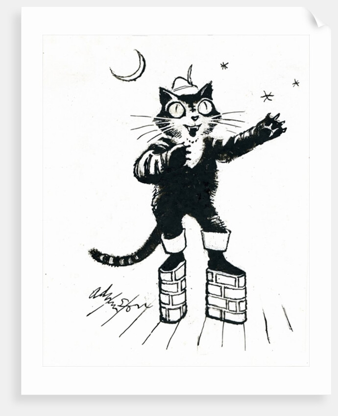Puss in boots by George Adamson