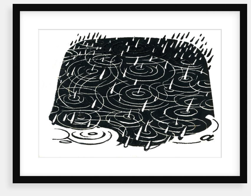 Rain puddle design by George Adamson
